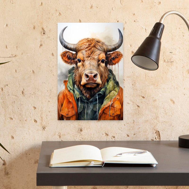 Art mural urbain urbain, 18" H x 12" W