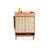 Modern Cherry Solid Wood Shoe Storage