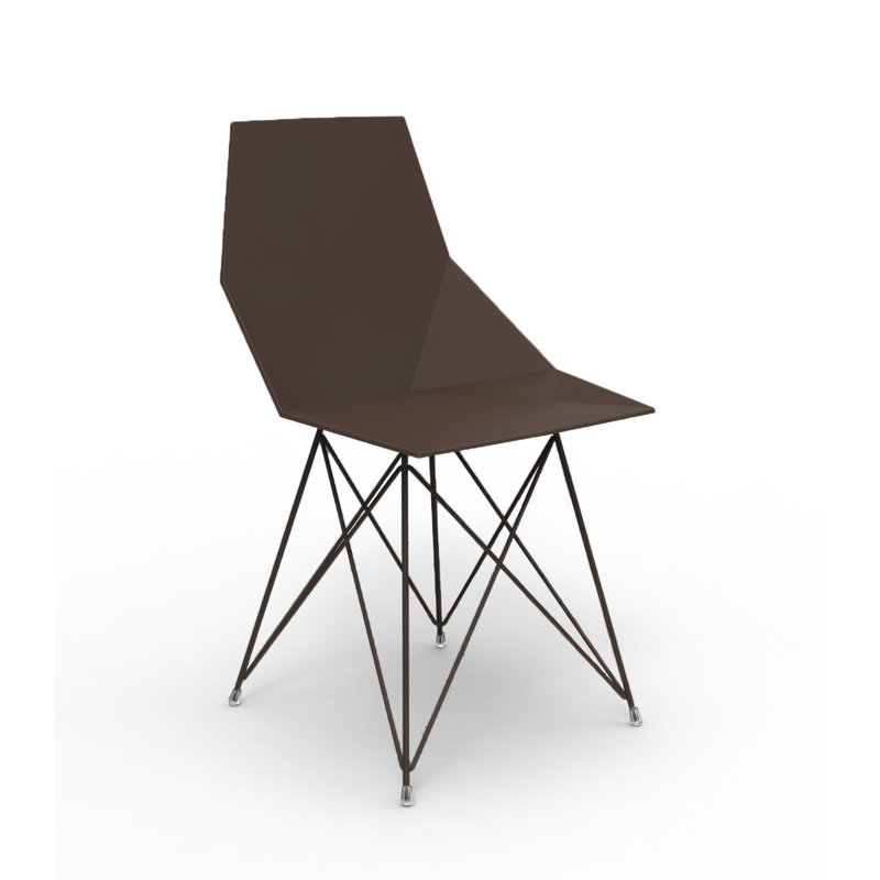 Outdoor Dining Side Chair, Bronze