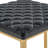 Quilted Leather Bar Stool – Modern Counter Stool, Upholstered Bar Chair with Metal Sled Base, Kitchen Island & Home Bar Seating-970406941-982494224-982494225