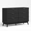 Commode double à 6 tiroirs Adkins, l 47,2 po-234509553