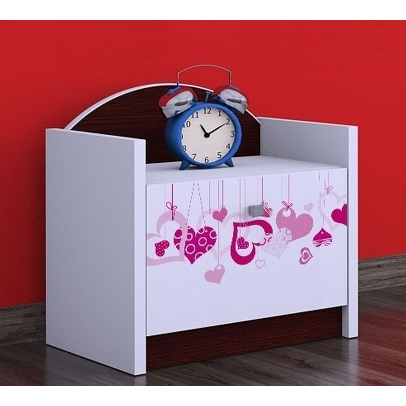 Angela Nightstand, Dark Brown