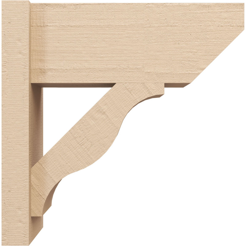 Bois de cèdre brut Funston Slat, H 18 po x l 8 po x P 18 po