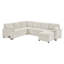 Canapé-lit modulaire convertible en U de 111 po-1562492852