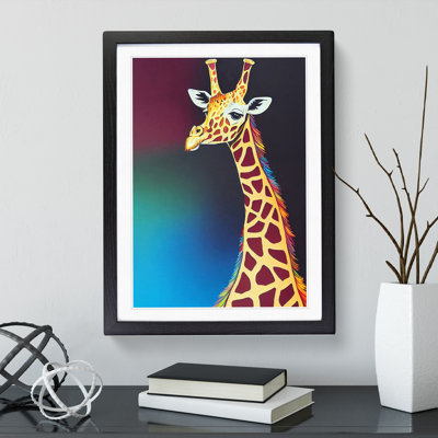 Proud Giraffe - Wall Art