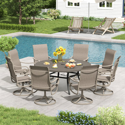 8-Person Outdoor Dining Set