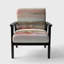 Adelen - Influence Of Line And Color - Chaise avec accoudoirs rembourrée traditionnelle