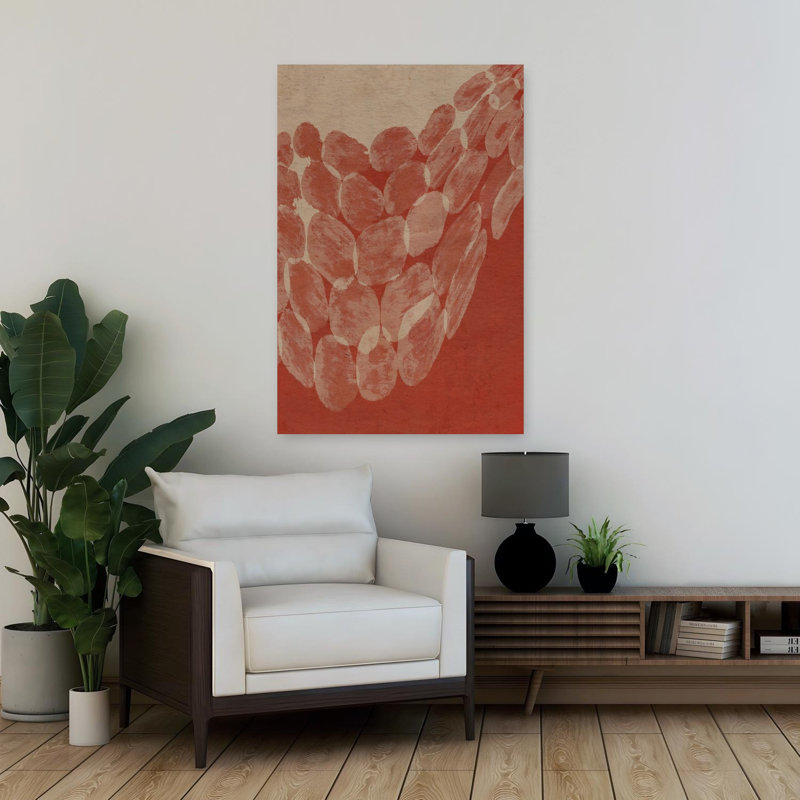 Art contemporain, art contemporain abstrait, H 36 po x l 24 po