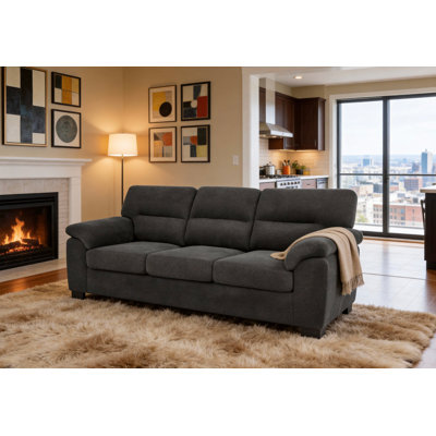 Modern Living Room 3-Seater Sofa