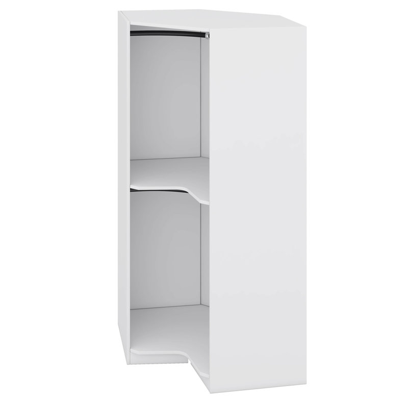  Garde-robe de coin Imaya Polygon, Blanc