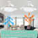 Chesterine 36'' Ceiling Fan with LED Lights