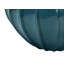 Lampe de table, corps en céramique bleue de 24 pouces, abat-jour tambour ivoire