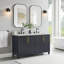 Meuble-lavabo double 60 po Keiera-336597533