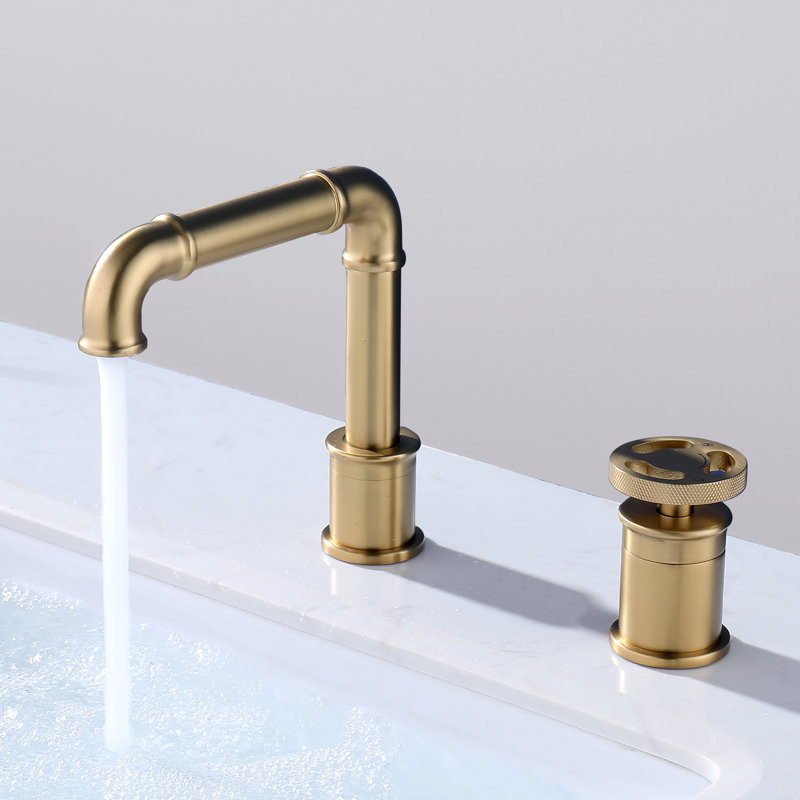 Robinet de salle de bain à centre