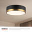Plafonnier encastré 3 lumières 16 po Brisbane-66310883