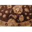 Tapis brun foncé Peshawar Oushak 9 pi 1 po x 9 pi 3 po