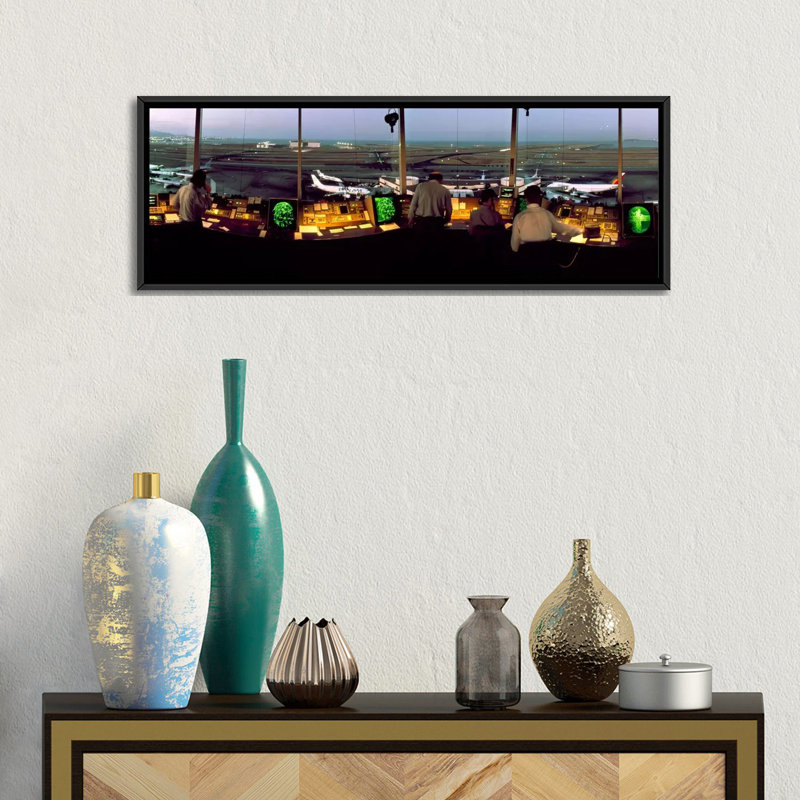 « san francisco international airport control tour san francisco california », reproduction de photo sur toile, Toile tendue
