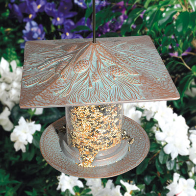 Pinecone Tube Bird Feeder