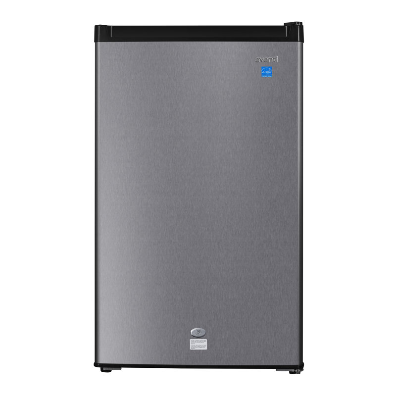 Avanti 4.4 cu. ft. Compact Refrigerator, Silver