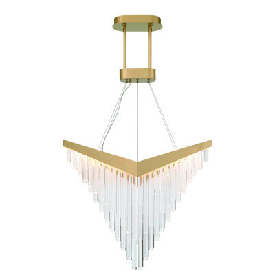 Vivien 1 Dimmable LED Tiered Chandelier