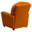 Contemporary Kids Recliner with Cup Holder-56801101