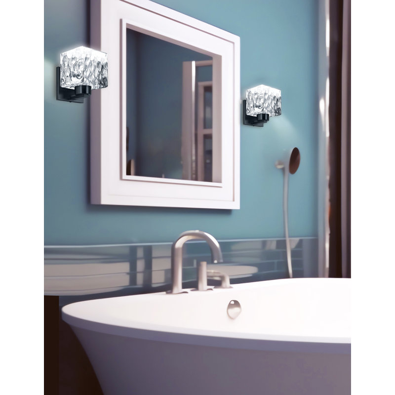 Applique murale Dareon 1 - noir mat, Clair