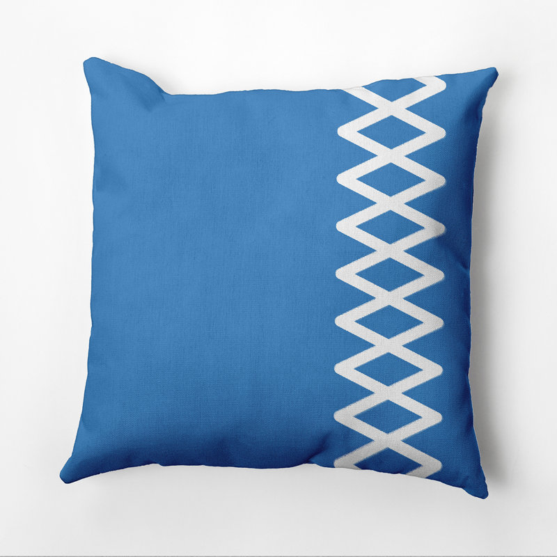 Housse et insert de coussin carré Coastal Calm, H 20 po x l 20 po, Bleu