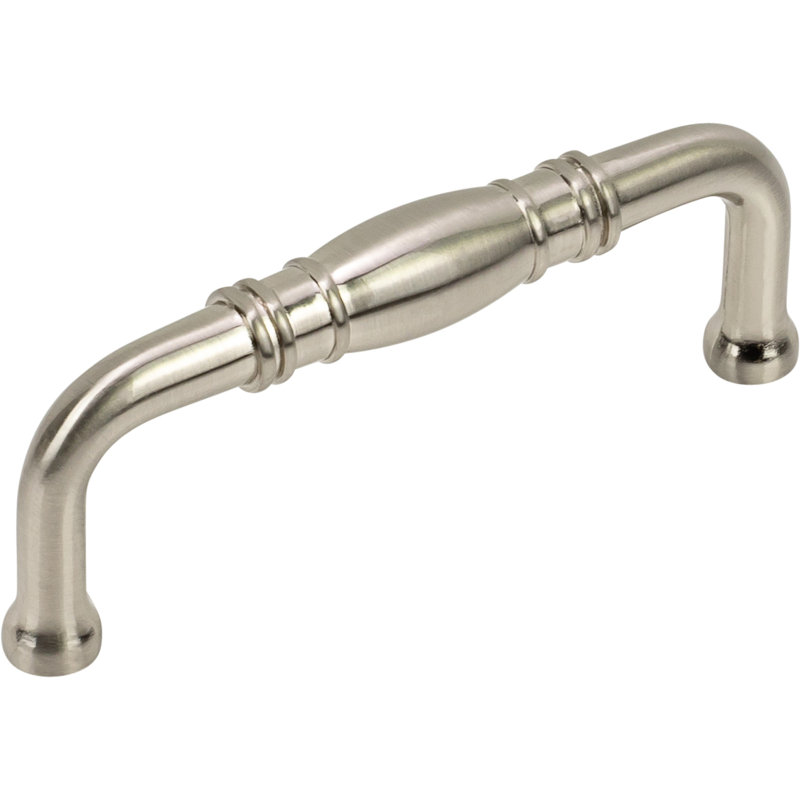 Ensemble de poignées barreaux de 3 po Barrell, Nickel satiné brossé