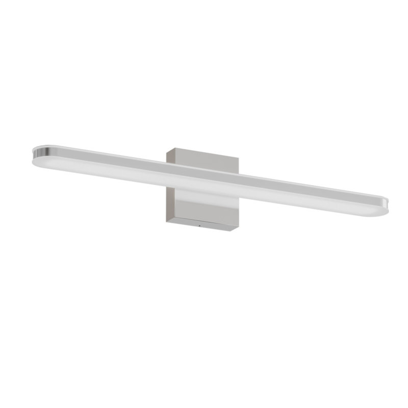 Luminaires de salle de bain modernes à intensité variable à DEL pour meuble-lavabo à DEL avec lampes chromées pour miroir de salle de bain 24 po.