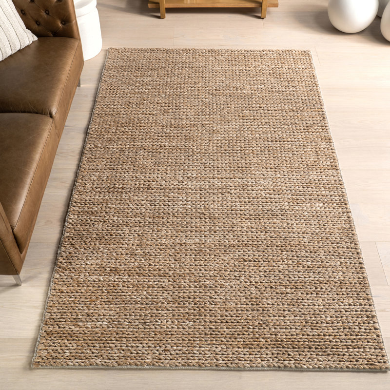 Tapis en laine tressé Penelope, Rectangle 8 pi 6 po x 11 pi 6 po