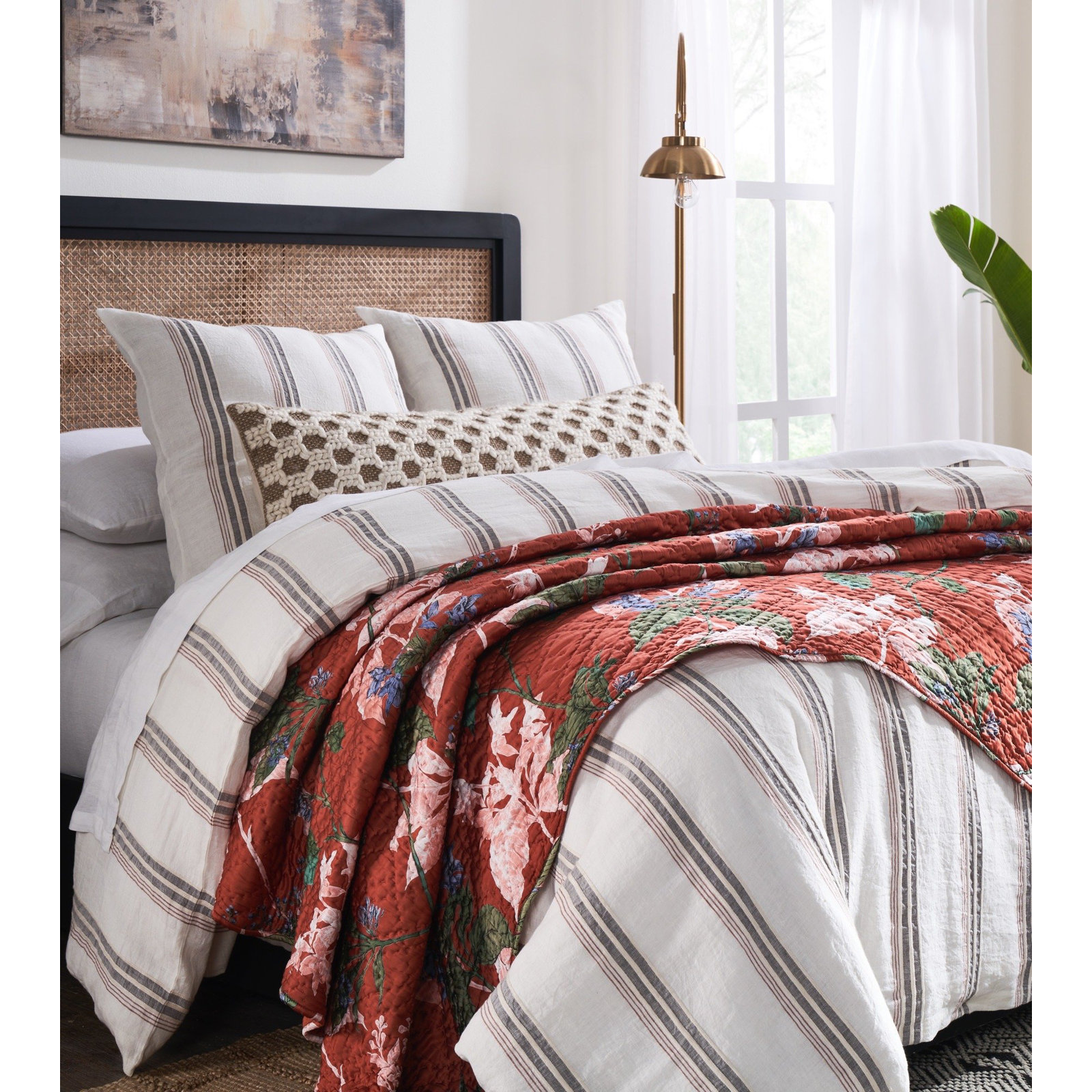 Arnelle Linen Duvet Cover, Twin Duvet Cover
