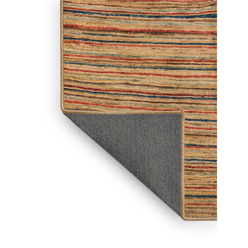 Tapis décoratif multicolore à motif abstrait, Rectangle 8 pi x 12 pi