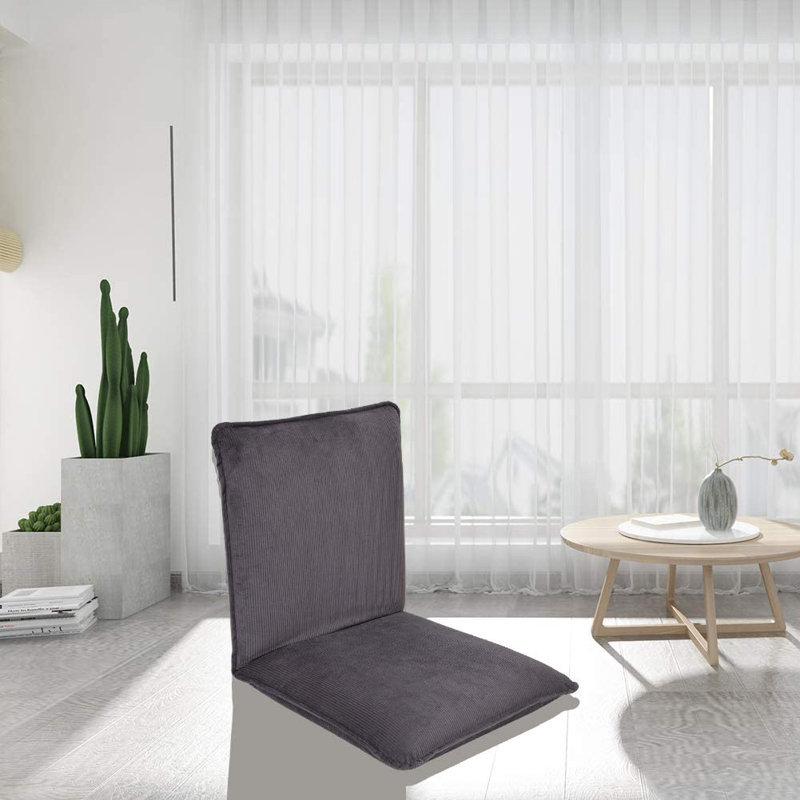 Chaise de jeu pliante Sundale, Gris foncé