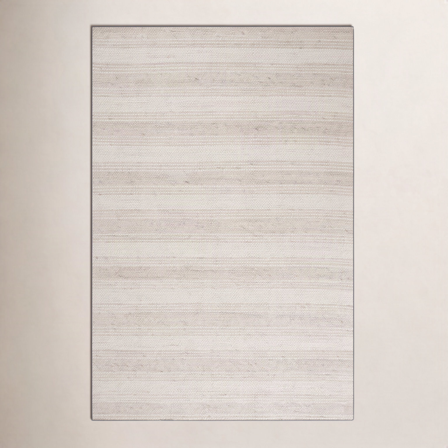 Jared Beige Brown Hand-Loomed Rug, Rectangle 6' x 9'