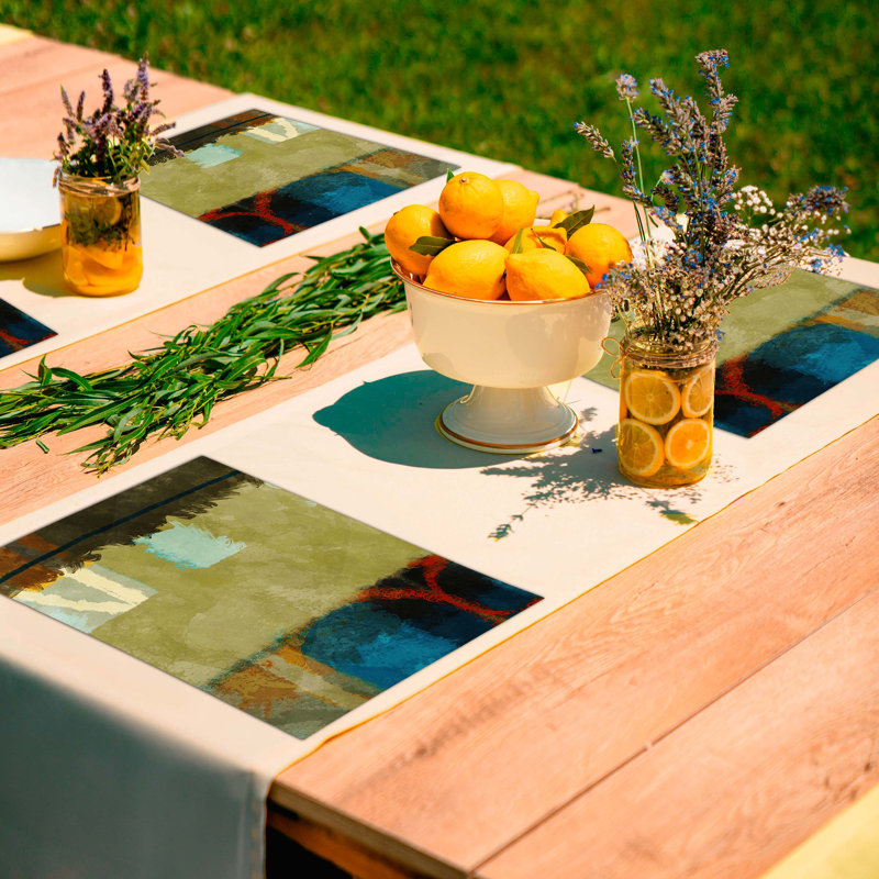 Ensemble de 4 napperons de table Sping