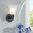 Steel Flush Mounted Sconce-22249448