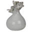 Vase avec branche et oiseau, céramique