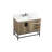 Eugene 42'' Single Bathroom Vanity with Engineered Marble Top-74919343