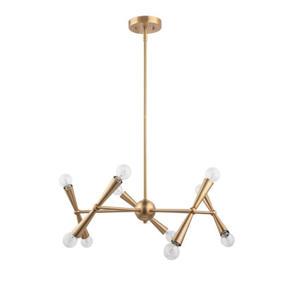 Lustre sphérique à 10 lumières à intensité variable Oatsvall