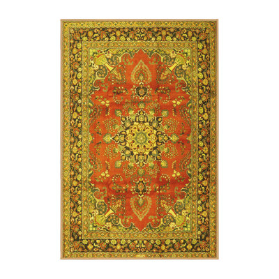 Washable Oriental Indoor Rug