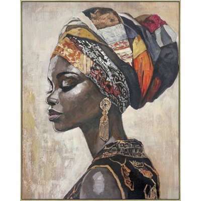 Art mural sur toile Crowned In culture