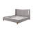 Melbourne Gray Chenille Bed-1935829113