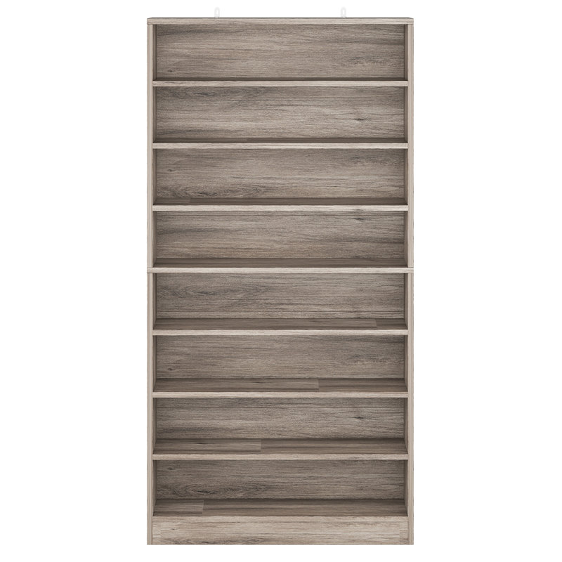 Armoire à chaussures grise 31,49 po, Gris