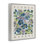 «Flower Market Blue Blooms», art de la giclée encadrée, design par Yvette St. Amant