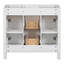 Base de meuble-lavabo simple 35,4 po seulement
