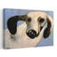 Dreamy Canine Portrait Abstract Elegant Serene Dog Portrait, art mural-1704676159