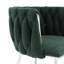 Chaise d'appoint de loisirs avec chaises en métal 2PC / ENSEMBLE