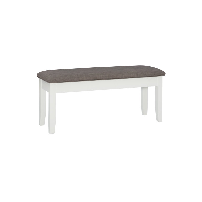 Banc de rangement à couvercle rabattable Eltingville, Taupe