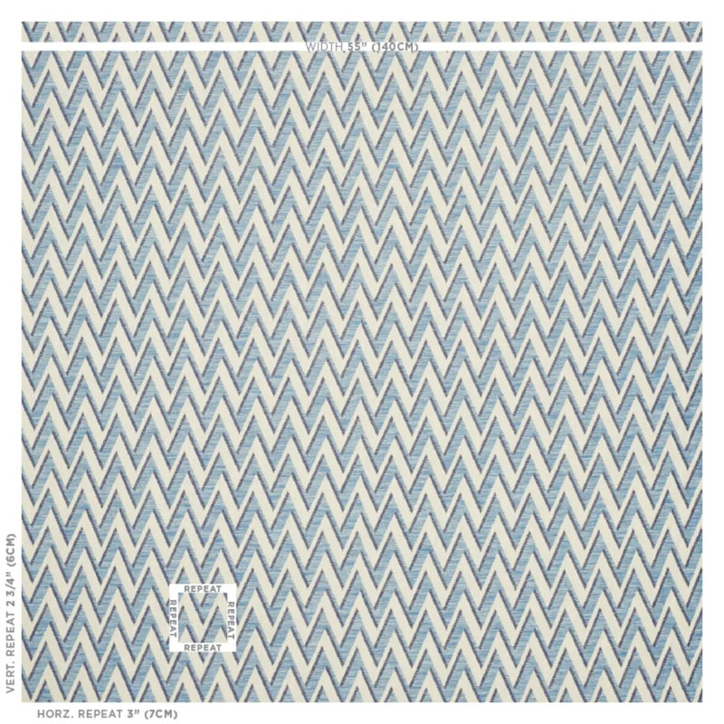 Dartmoor Fabric, Blue