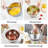 32-Piece Stainless Steel Cooking Utensil Set with 7-Piece Mixing Bowl Set with Lids-113768077